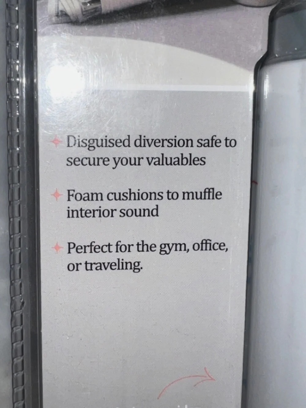 Damsel In Defense Sassy Skincare Hidden Stash Keepsafe Container Safe NEW NWT